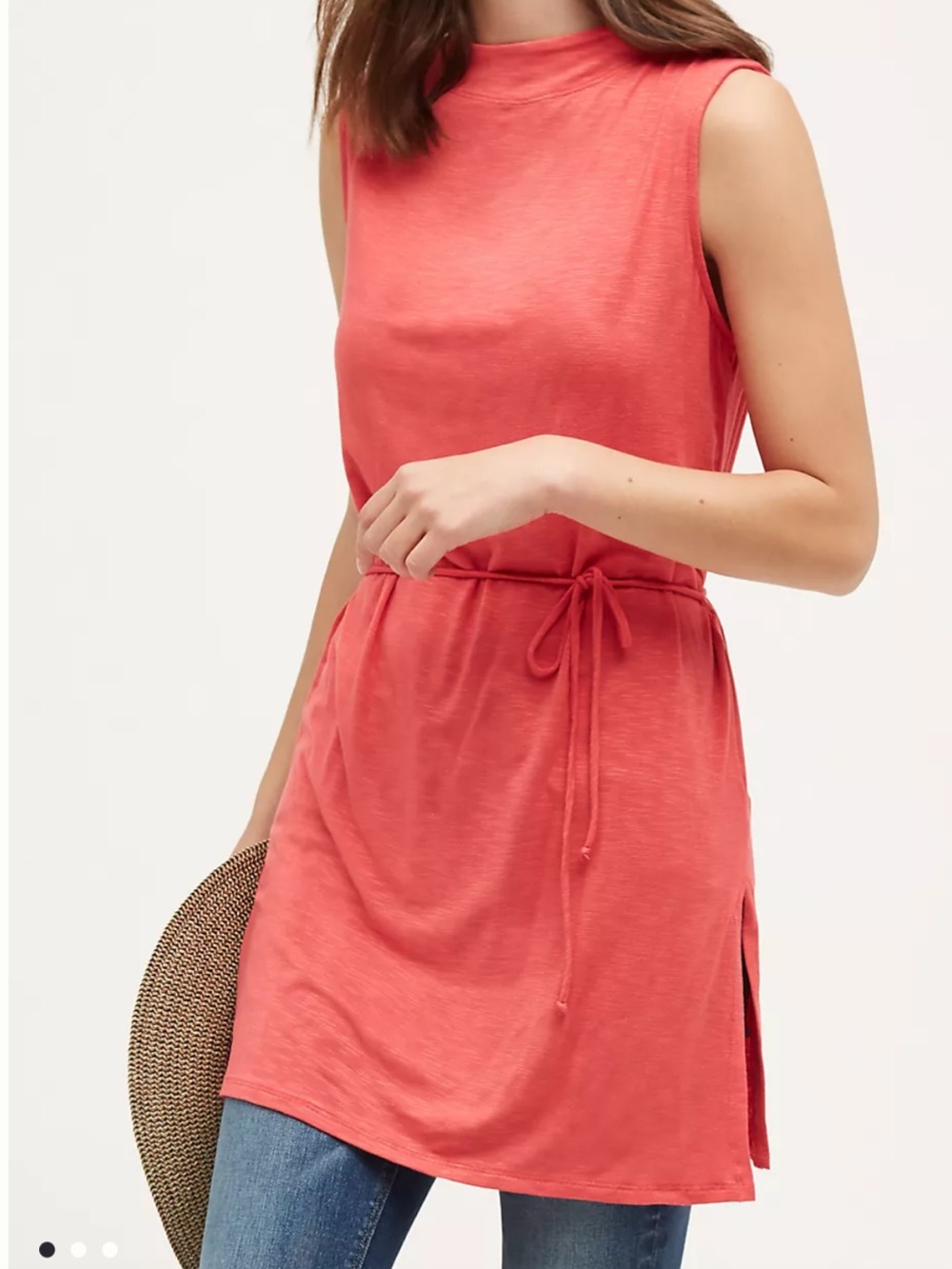 Coral Dolan Left Coast Fina Tie Tunic by Anthropologie